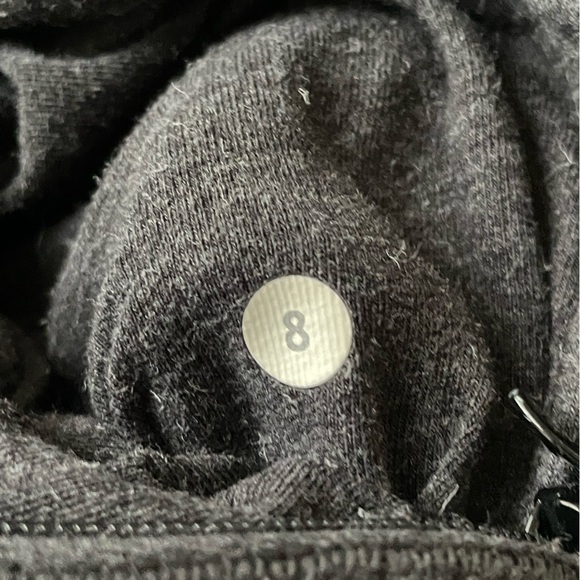 Lululemon Under Wraps Pullover - size 8 Heather Grey. - Picture 3 of 15